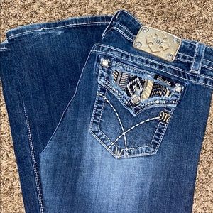 Miss Me Signature Boot Cut Jeans Size 31